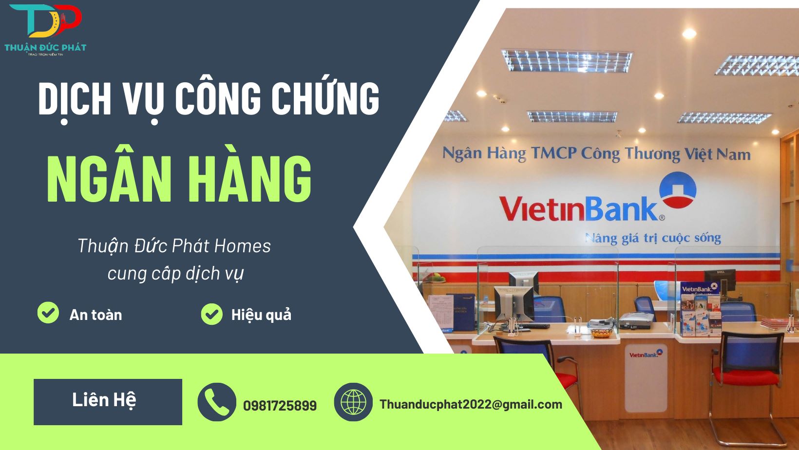 công chứng tại ngân hàng